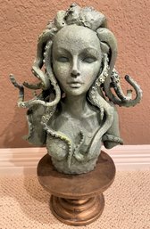 Medusa Bust Statue - (PR)