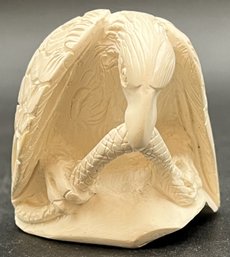 Eagle Carved From Wood - (K8)