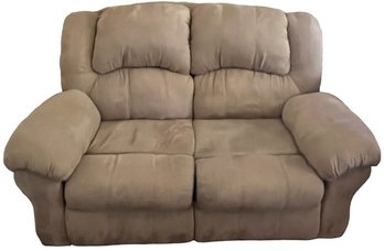 Comfortable Reclining Love Seat - (O)