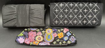 3 Ladies Clutches - (K8)