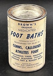 Vintage Browns Original Medicated Foot Bath