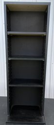 Veneer 4 Shelf Narrow Bookcase - (S)