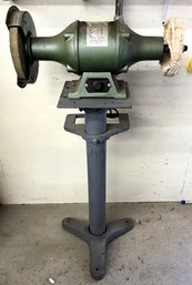 CENTRAL MACHINERY 8' Grinder/buffer On Stand - (S)