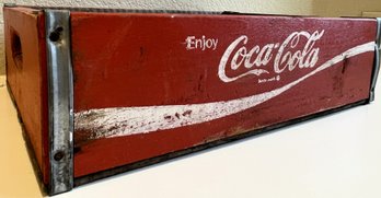 Vintage COCA COLA Wood Box