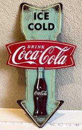 Vintage COCA COLA Arrow Sign