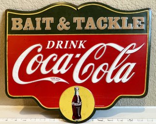 Bait & Tackle COCA COLA Sign