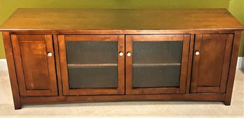 Wooden Universal Flat Screen TV Media Stand/Credenza 72'