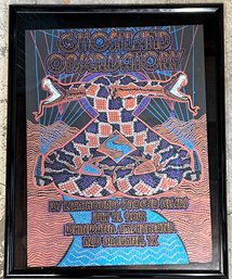 Ghostland Observatory - Concert Print From Whitewater Amphitheater On July 21,2012  - Plastic Frame