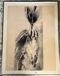 Vintage Framed Print Signed By Artist Christ-Janer, Albert William (American,1910-1973) - Metal Framed