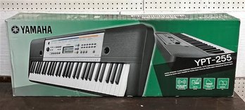 Yamaha Keyboard (model #YPT-255) New In Box With Bonus Keyboard Stand