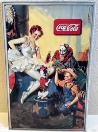 Vintage Tin COCA COLA Sign