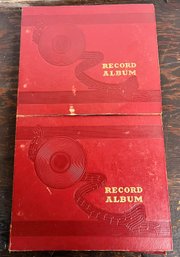 Lot Of 2 Record Album Books - 19 Total Vintage 78 RPM