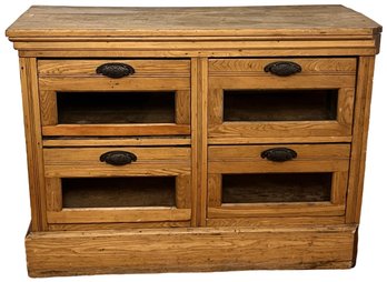 Vintage Haberdashery Style 4 Drawer Chest - (FR)