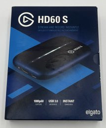 Elgato HD60 S Streaming Interface Game Capture Card - New In Box