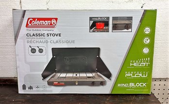 Coleman Classic 2 Burner Propane Camping Stove - New In Box
