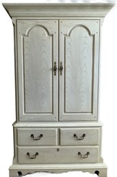 THOMASVILLE Armoire With Outlet - Blond