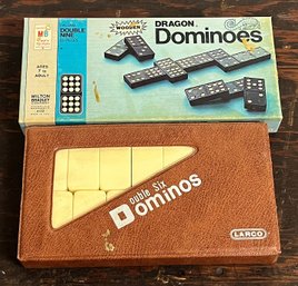 Lot Of 2 - Dominoes Game