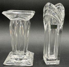 Cut Crystal Vases