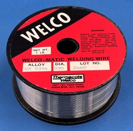 Roll Of WELCO-MATIC Welding Wire New In Box - (T17)