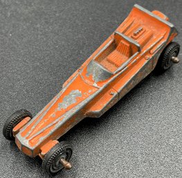 Vintage Small Orange TOOTSIETOY Wedge Dragster - (LR)