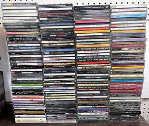 Over 200 Eclectic Assortment Of CDs (Mostly Rock & Roll)