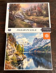 Lot Of 2 Jigsaw Puzzles