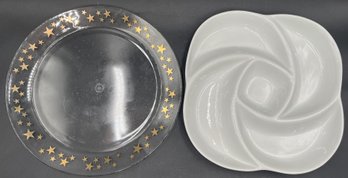 2 Serving Platters