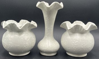 Trio Of Vintage Vases