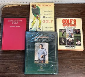 Golf Bundle (3 Vintage Books & VHS Collectors Edition)