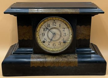 Seth Thomas Vintage Clock With Key - (GC)