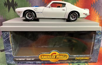 1970 Pontiac Trans AM Die Cast Model By American Muscle In Box - (A5)
