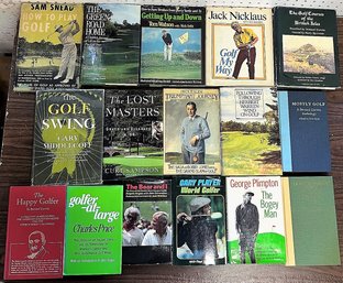 Book Bundle #7 - Golf  - 16 Books