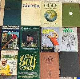 Book Bundle #9 - Golf Vintage   - 12 Books
