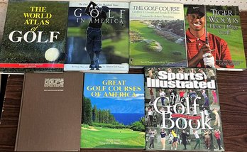 Book Bundle #10 - Golf Large Hardcovers   - 7 Books