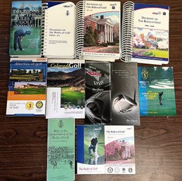 Book Bundle #14 - Golf Rules - 12 Books