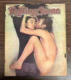Rolling Stone Magazine (1981) John Lennon & Yoko Ono Cover