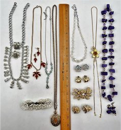 Costume Jewelry Bundle - All Pieces Are Vintage J5
