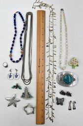 Costume Jewelry Bundle With Lots Of Variety J8
