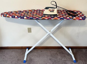 Newer Ironing Board With BLACK&DECKER Iron - (B2)