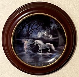 Wood Framed Limited Edition Plate 'Trials Of Starlight' By Mimi Jobe - (BR1)