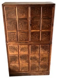 Beautiful Wood Cabinet - (D)