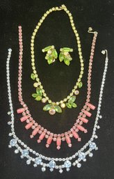 Sparkly Vintage Necklace Bundle #16