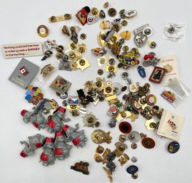 Large Lot Of Lapel Pins