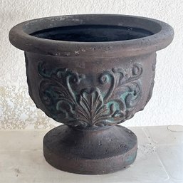 Decorative Ceramic Pedestal Planter