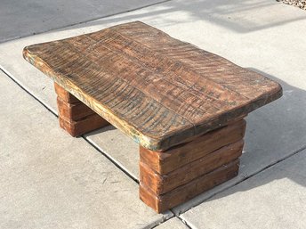 Unique Sturdy Wood Table