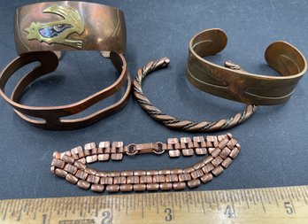 Copper Bracelet Bundle J8 - (BR3)