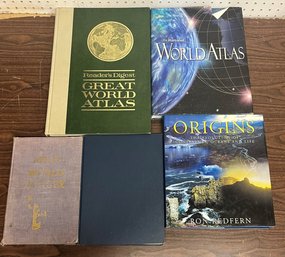 Book Bundle #39 - World Atlas - 5 Books