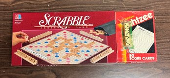 Scrabble & Yahtzee