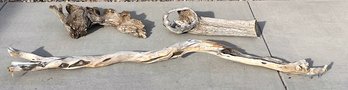 3 Pieces Of Driftwood Yard Decorations