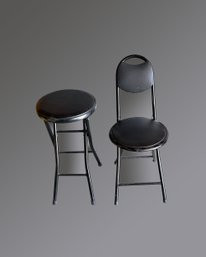 Small Foldable Stool And Chair